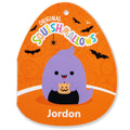 12-Inch Jordon the Purple Ghost Holding Jack O'Lantern - 5