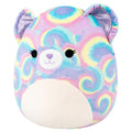 12-Inch Jonessa the Purple Psychedelic Tie-Dye Bear - 2