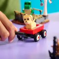 Adopt Me Dog & Red Wagon Stroller Building Set - 2
