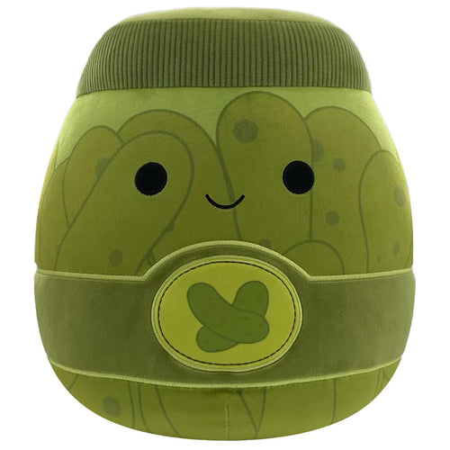 Squishmallows 14" Zaid the Green Pickle Jar Plush
