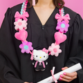 Hello Kitty 21-Inch Graduation Plush Lei with 4-Inch Collectible Plush - 1