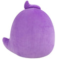 12-Inch Jordon the Purple Ghost Holding Jack O'Lantern - 4