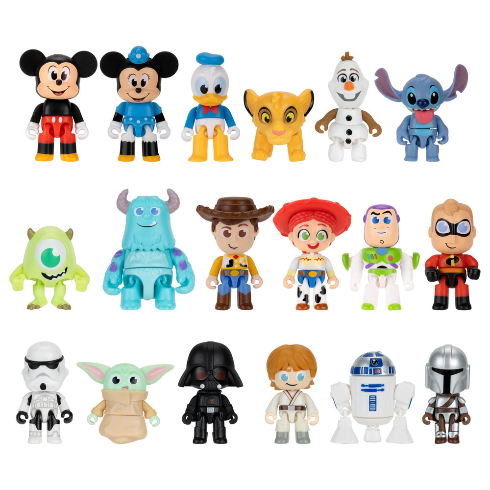 Fijables Disney, Pixar, & Star Wars 18-Pack (Series 1)
