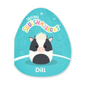 8-Inch Dill the Black and White Cow with Shaggy Hair - 5