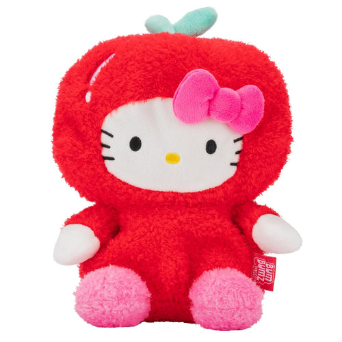 BumBumz Hello Kitty Apple FruitBumz Plush 4.5" & 7.5"