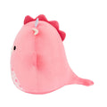 14-Inch Aegi the Pink Dragon with Sakura Print Belly - 3