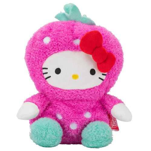 BumBumz Hello Kitty Strawberry FruitBumz Plush 4.5" & 7.5"