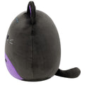 Autumn the Black Cat with Purple Belly - 3