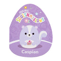 8-Inch Caspian the Lavender Skunk Holding Cake Slice - 5