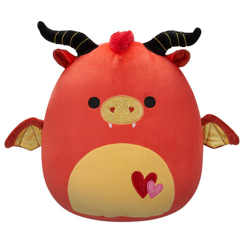Squishmallows 12" Select Series Jarik the Dragon with Hearts Plush