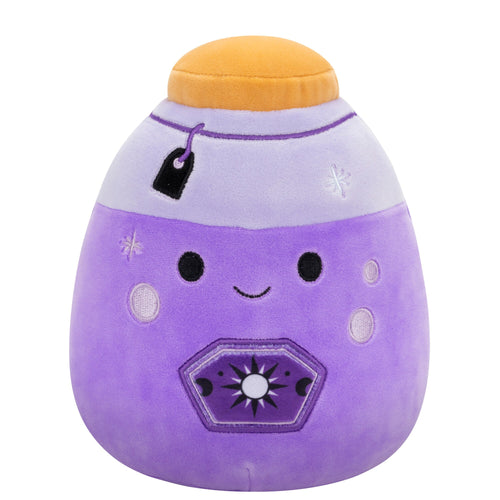 Squishmallows Kensington Neon Purple Potion Plush with Brown Cork 8"