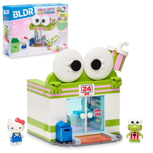 BLDR Hello Kitty and Friends Keroppi Mart Building Sets