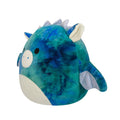 14-Inch Dominic the Blue Textured Dragon - 2