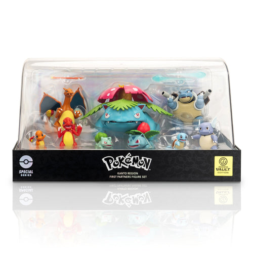 Vault Pokemon Kanto First Partners Action & Toy Figures — 3 inch & 4.5 inch