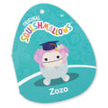 12-Inch Zozo the Teal Bigfoot in Graduation Cap - 5