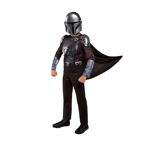 Costume Play STAR WARS The Mandalorian Deluxe Dress Up Set Costumes — M (8-10)