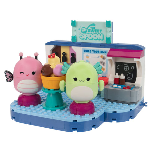 BLDR Squishmallows Frozen Yogurt Fun with Andreina & Mipsy Building Sets