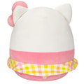Hello Kitty and Friends 14-Inch Hello Kitty Wearing Gingham Skirt Squishmallows - 4