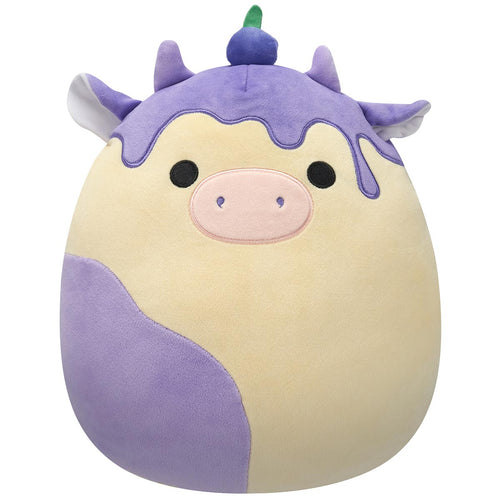 Squishmallows Benito Blueberry Cheesecake Cow Plush 12"