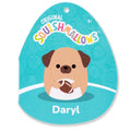 14-Inch Daryl the Brown Dog Holding Football - 5