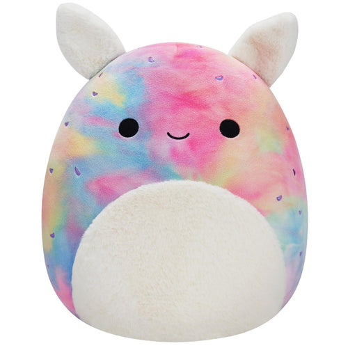 Squishmallows Noe Rainbow Tie-Dye Sea Bunny Plush — 8"