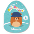 12-Inch Stokely the Brown Kodiak Bear with Bucket Hat - 5