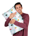 “On Cloud 9” Blue SquishPillow Pillowcase (Standard Size) - 2