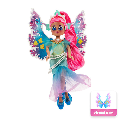 Royale High Mermia Water Fairy 9-Inch Fashion Doll Toy Playsets, Series 1