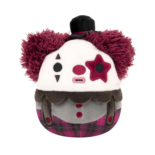 Squishmallows Select Series Ofelia Red & Black Goth Clown Plush — 5"
