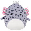12-Inch Avana the Spotted Axolotl with Silver Crown - 1