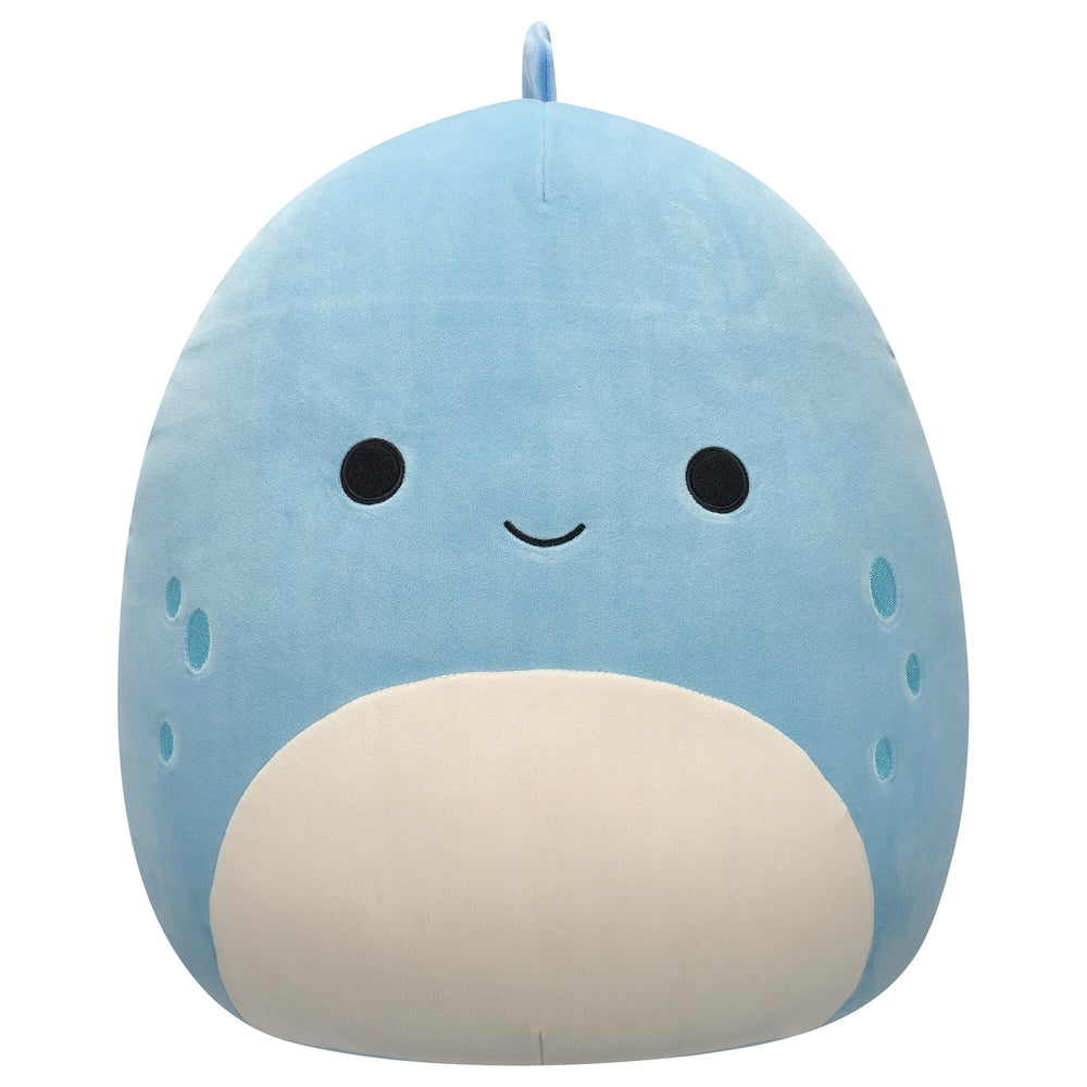 16-Inch John-John the Slate Blue Dino With White Belly