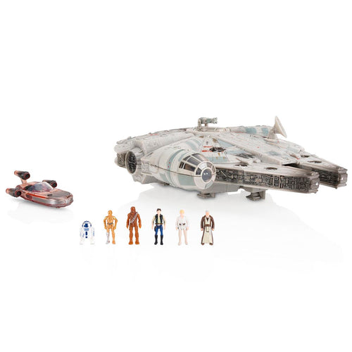 Vault Star Wars Micro Galaxy Squadron STAR WARS Micro Galaxy Squadron Millennium Falcon Action & Toy Figures