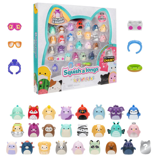 Squish-a-longs Mini-Squish 25-Pack Toy Playsets
