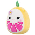 5-Inch Eleanor the Yellow Grapefruit with Flower Hairpin - 2