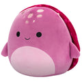 8-Inch Tudor the Maroon Leatherback Turtle - 2