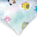 “On Cloud 9” Blue SquishPillow Pillowcase (Standard Size) - 4