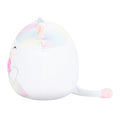 5-Inch Belozi the White And Rainbow Tie-Dye Cow Holding Cotton Candy - 3