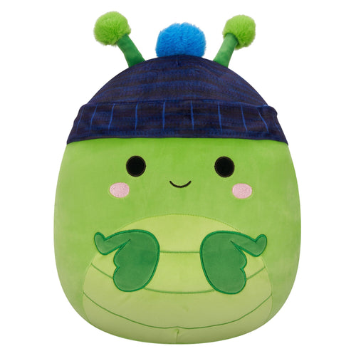 Squishmallows Trenton Green Praying Mantis Plush with Beanie 16"