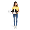12-Inch Skyler the Black and White Skunk Bat - 7