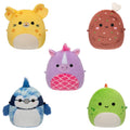 Micromallows 5-Pack - Seanster Stegosaurus, Quayn Hippocampus, Amelia Cheese Mouse, Missy Me Drumstick, Babs Blue Jay - 1