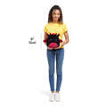 8-Inch Rebecca the Black and Maroon Jersey Devil - 7