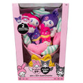 Hello Kitty and Friends 12-Inch My Melody and Kuromi Anniversary Plush Bouquet - 5