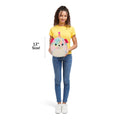 12-Inch Delenne the Rainbow Tie-Dye Dog With Party Hat - 7