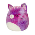 14-Inch Caeli the Purple Tie-Dye Tabby Cat - 2