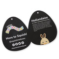 5-Inch Easter Chocolate Bunny 4-Pack - 8