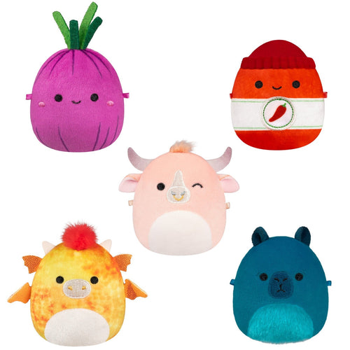 Micromallows Howland, Dieric, Azizbek, Cyril & Illia 5-Pack Toy Playsets