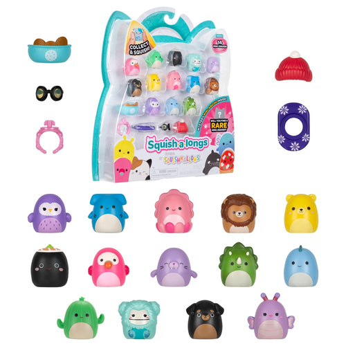 Squish-a-longs Mini-Squish 14-Pack Style 2 Toy Playsets