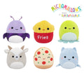 Micromallows 6-Pack – Axel Beetle, Lune Loch Ness Monster, Floyd French Fries, Orphie Octopus, Pep Pizza, Walker Goat - 1