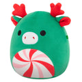 5-Inch Zumir the Green Moose with Peppermint Swirl Belly - 2