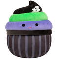 12-Inch Kurt the Black Cupcake With Green and Purple Frosting - 1